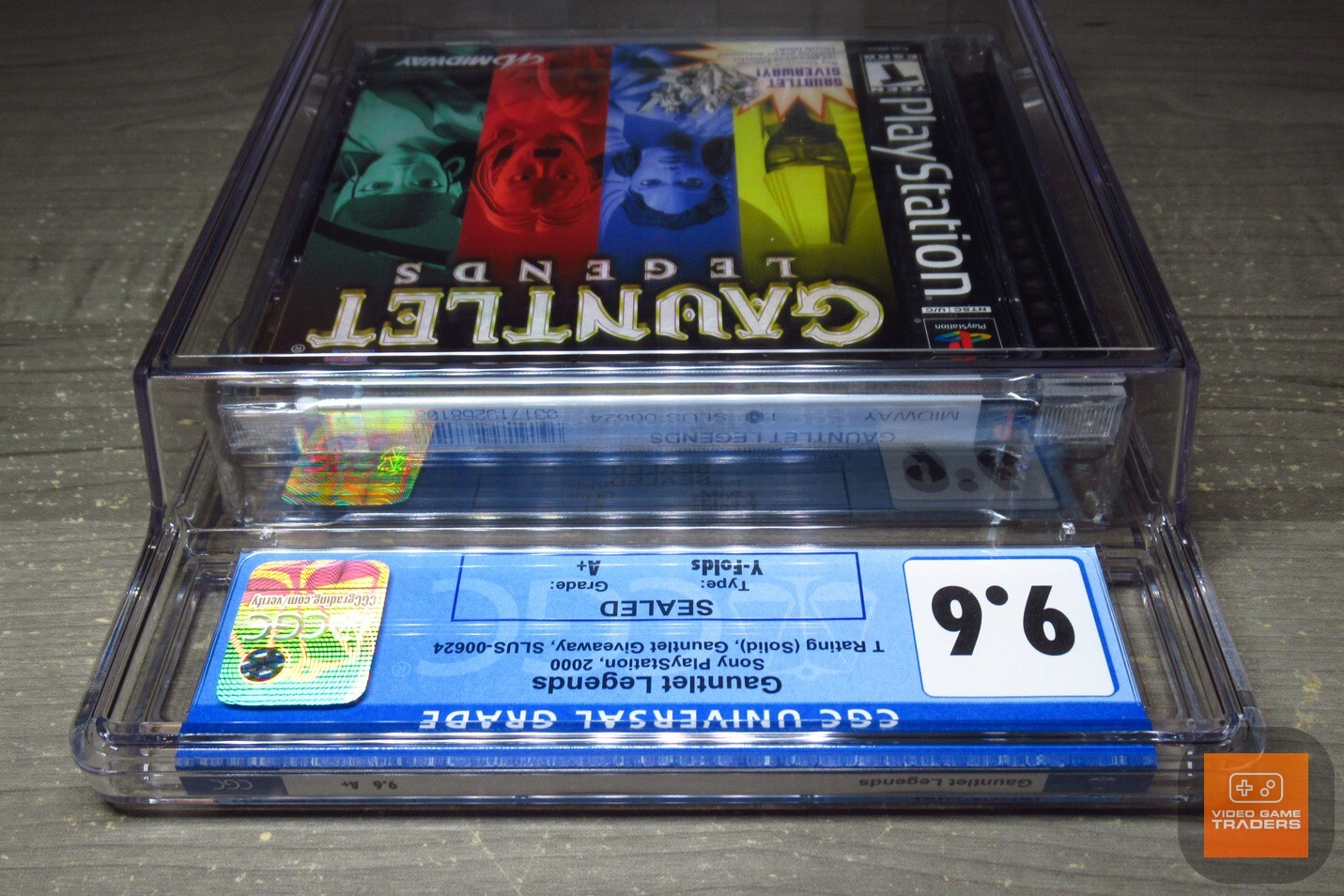 CGC 9.6 A+ – Gauntlet Legends PlayStation 1, PS1 2000 NEW!