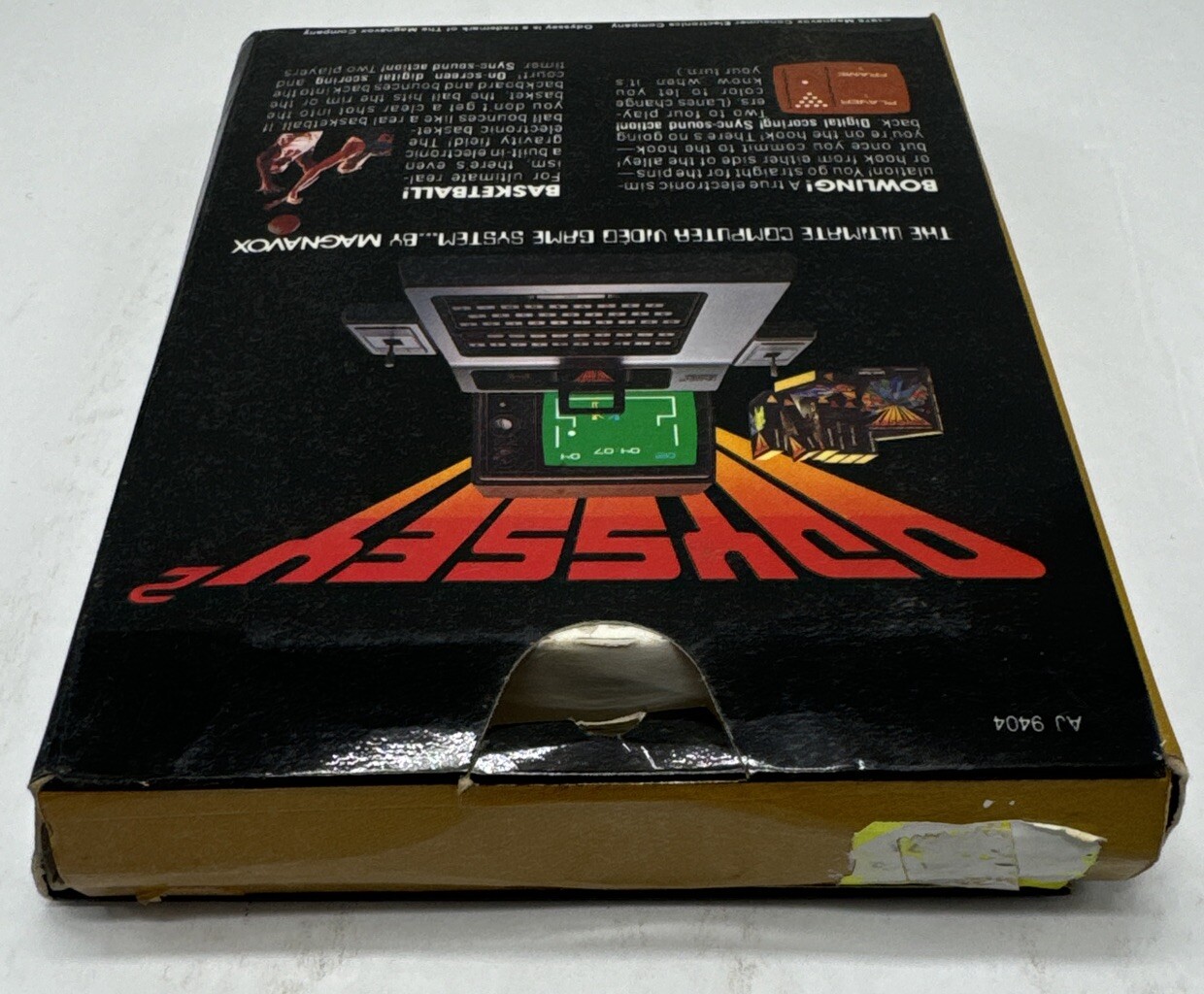 Magnovox Odyssey 2 Bowling & Basketball Game in original box w/ instructions