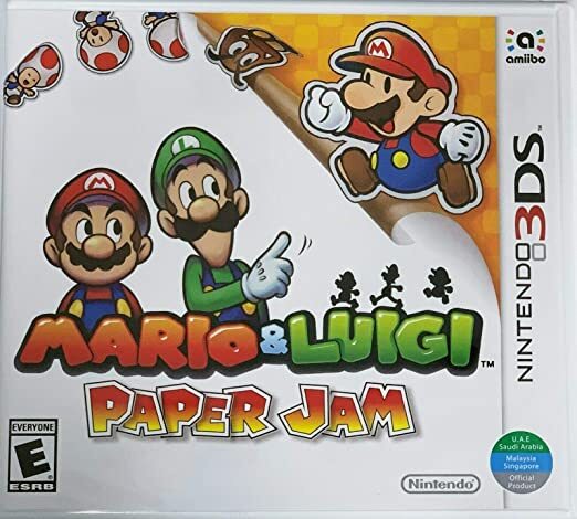 Mario & Luigi: Paper Jam 3DS Brand New Game (2015 Action RPG)
