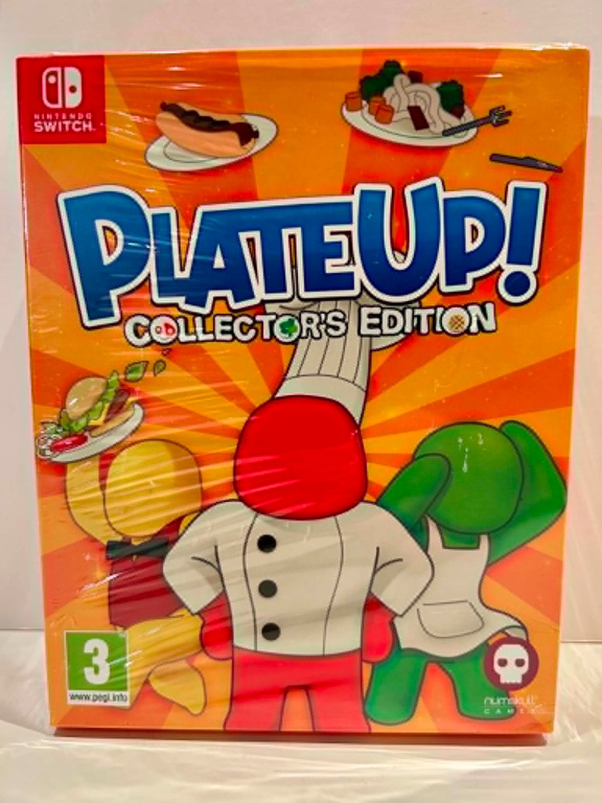 PlateUp! Collector’s Edition PAL Region Free Nintendo Switch Sealed Box Damage