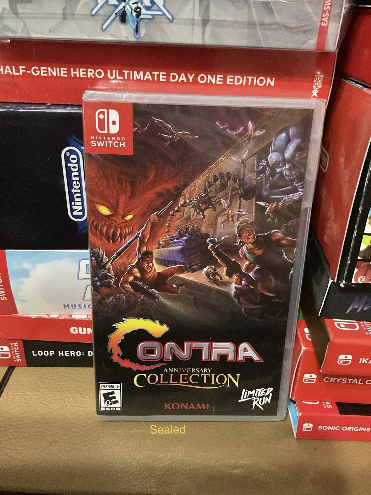 Contra Anniversary Collection (Limited Run Games) Switch New Factory Sealed