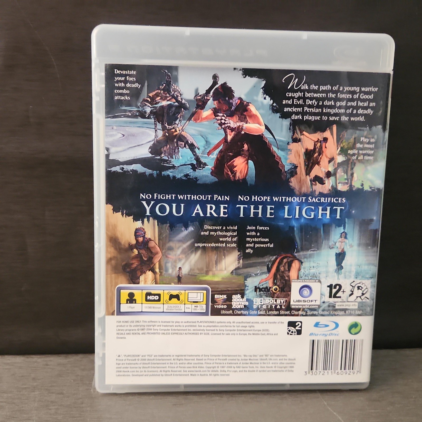 Prince Of Persia Sony PlayStation 3 PS3 Game CIB PAL PEGI 12 UK Version