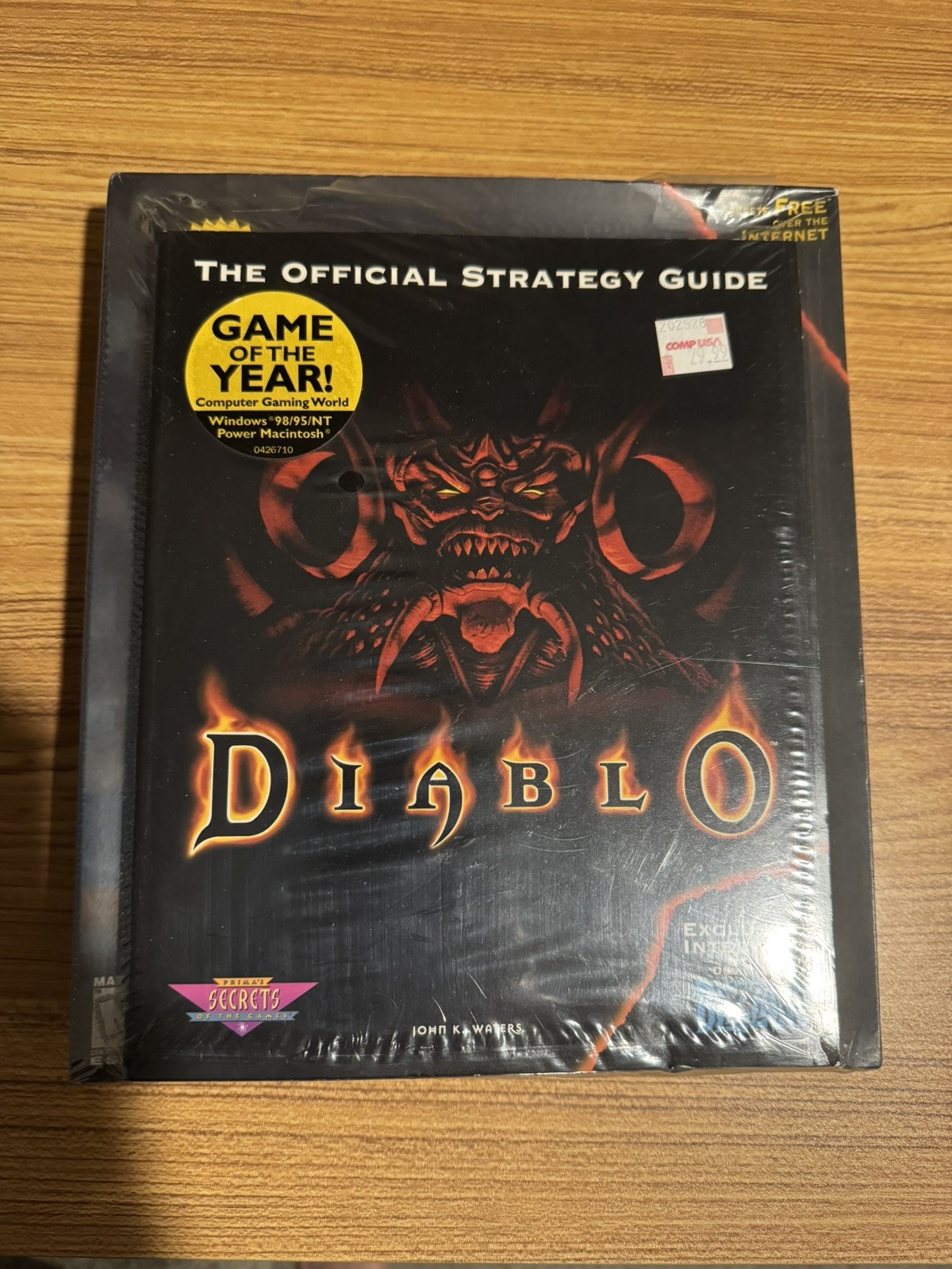 Diablo – Game of the Year (PC, 1998) WITH Strategy guide FACTORY SEALED