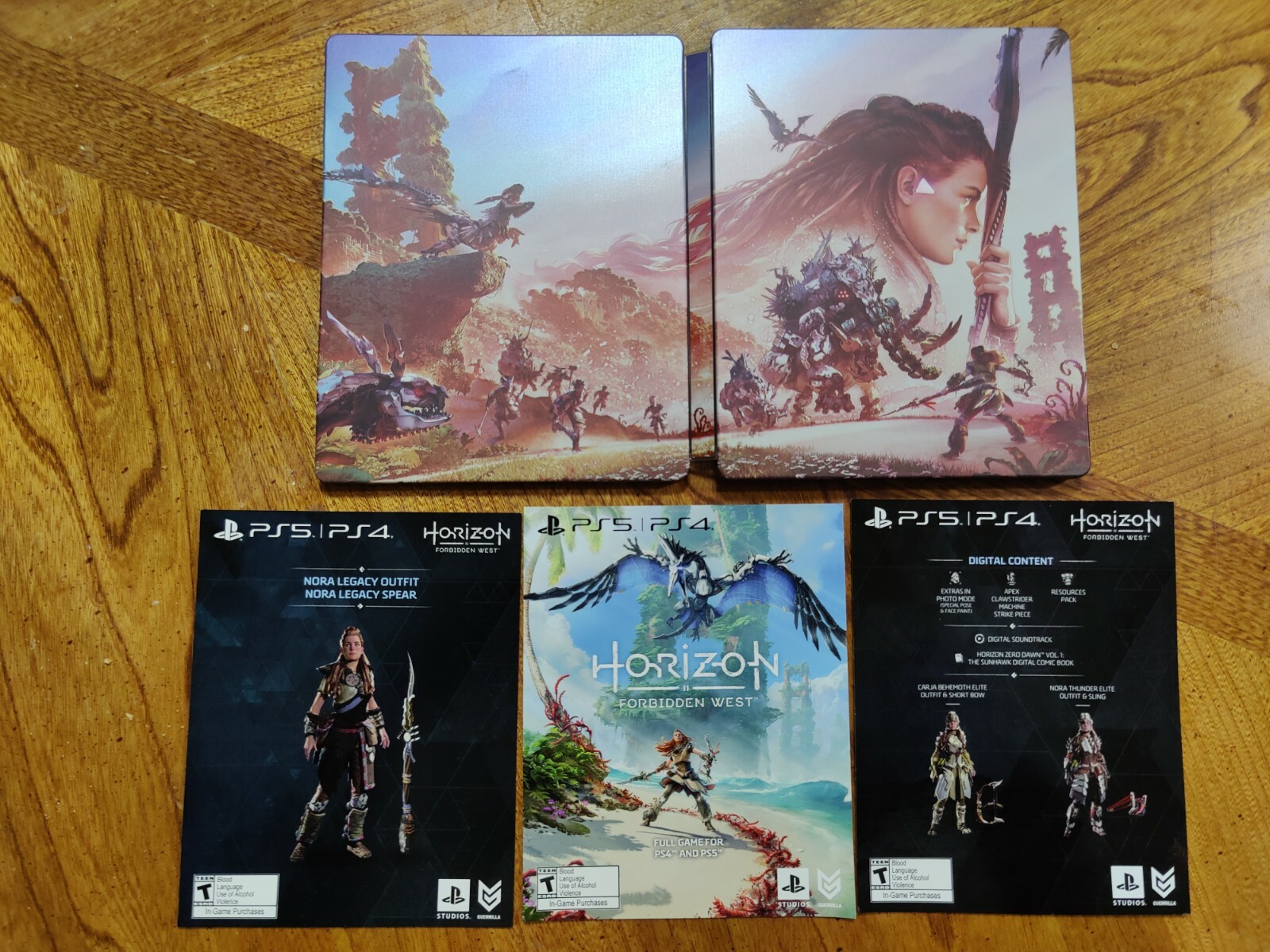 Horizon Forbidden West Collector’s Edition Steelbook Full Game Digital Content