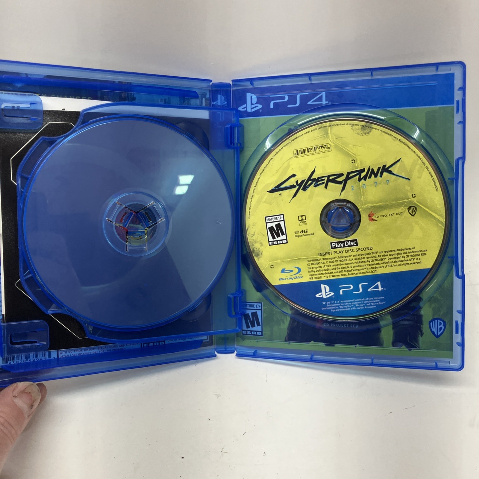 Cyberpunk 2077 PS4 Playstation 4 – Tested Working, CIB