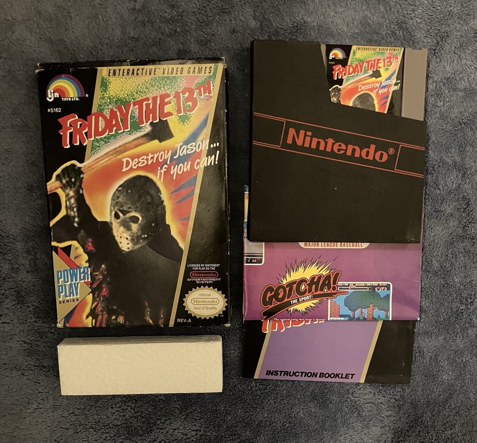 Friday the 13th – Nintendo NES – (CIB, TESTED, WORKING)