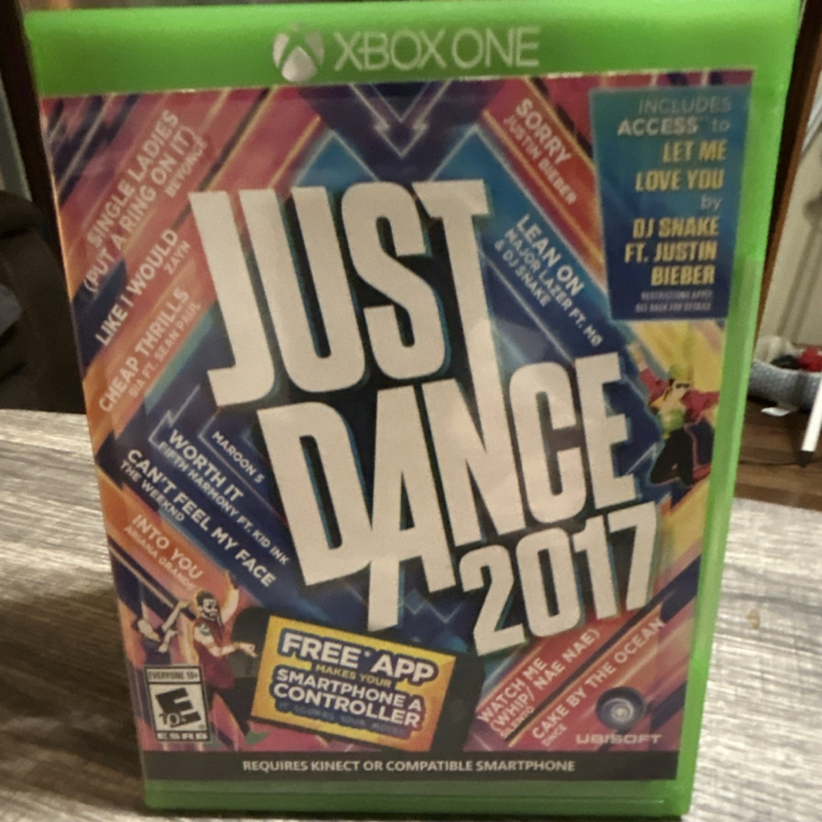Ubisoft Just Dance 2017 Free App Smartphone Controller Xbox One Music Dance