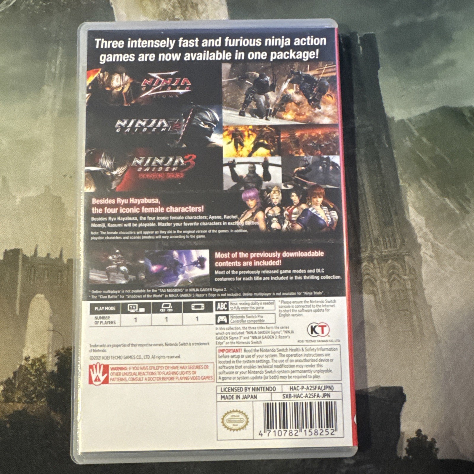 Ninja Gaiden: Master Collection (Nintendo Switch, 2021) Region Free