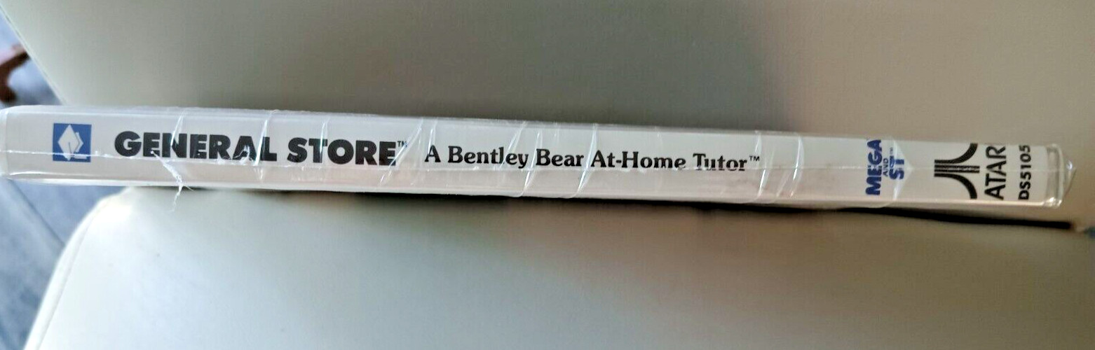 General Store- A Bentley Bear At-Home Tutor; Atari ST, Disk w/manual NOS