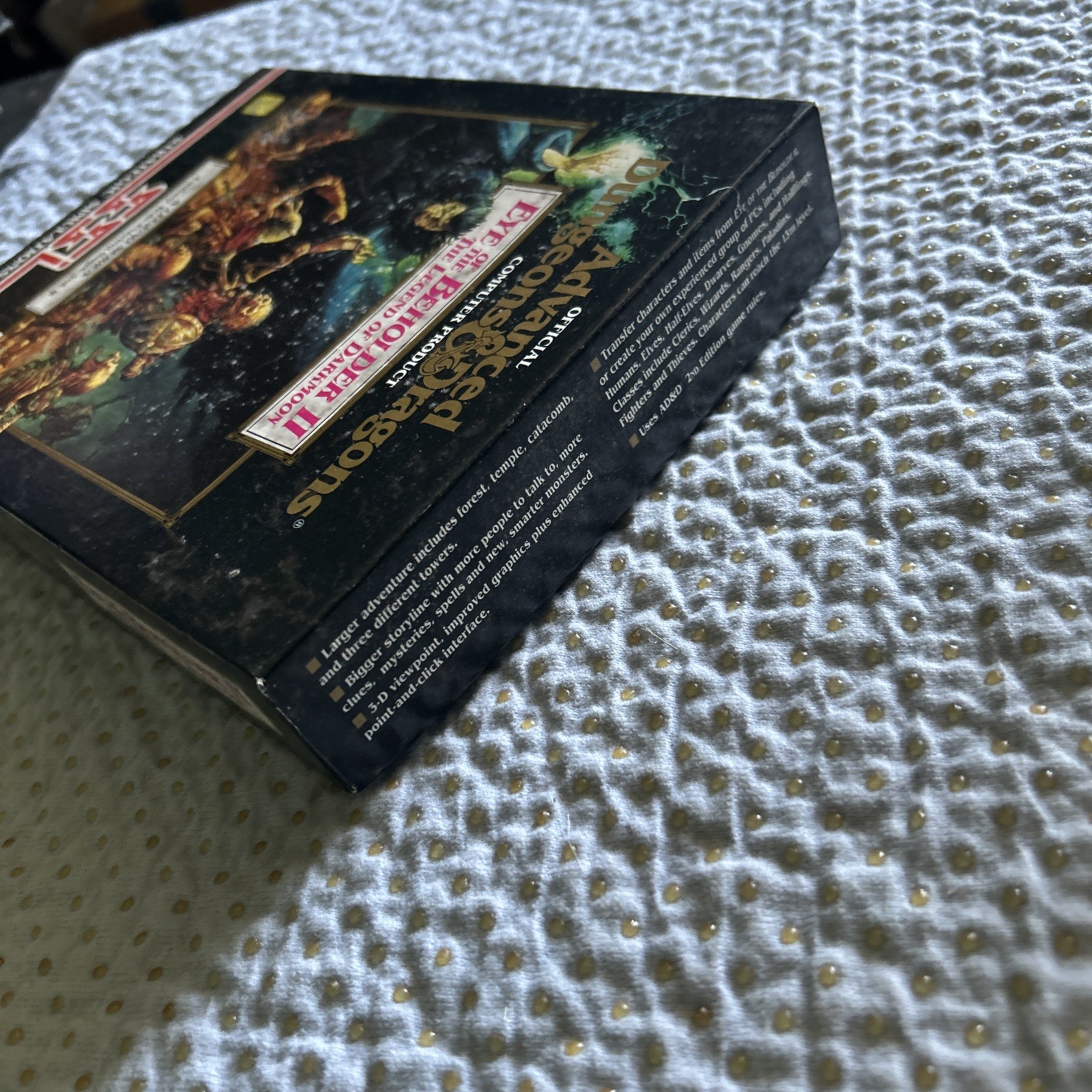 Advanced Dungeons & Dragongs SSI PC Game Fantasy Role-Playing Saga Vol II 2 Eye