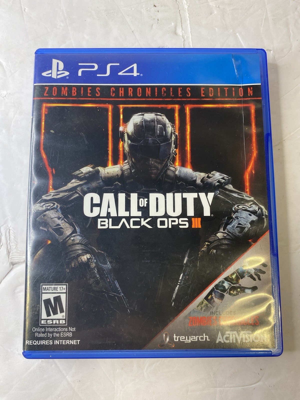 Call of Duty Black Ops III Zombies Chronicles Edition PS4 CIB