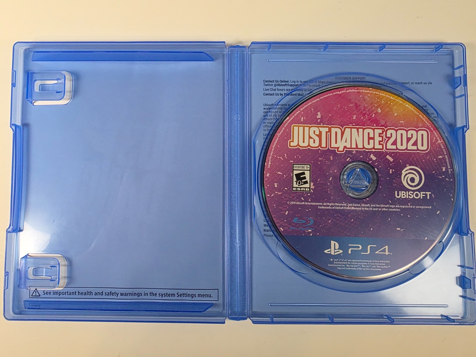 PS4 Just Dance 2020 Sony Playstation 4 2019 Video Game Disc and Case