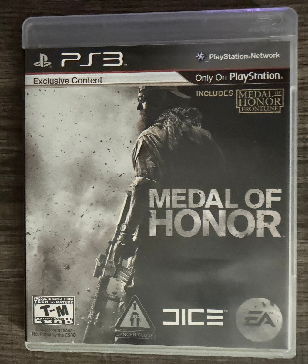 Medal of Honor – Sony PlayStation 3 PS3 – Electronic Arts – Acceptable Condition