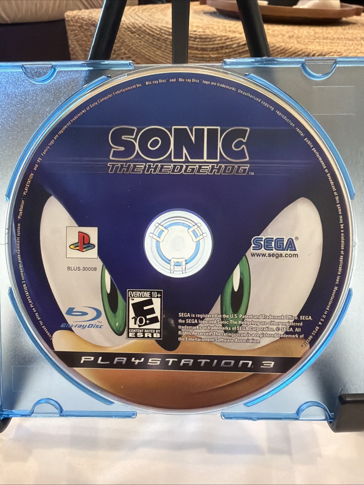 Sonic the Hedgehog (Sony PlayStation 3, 2007) Disc Only! Works Great! Fun!