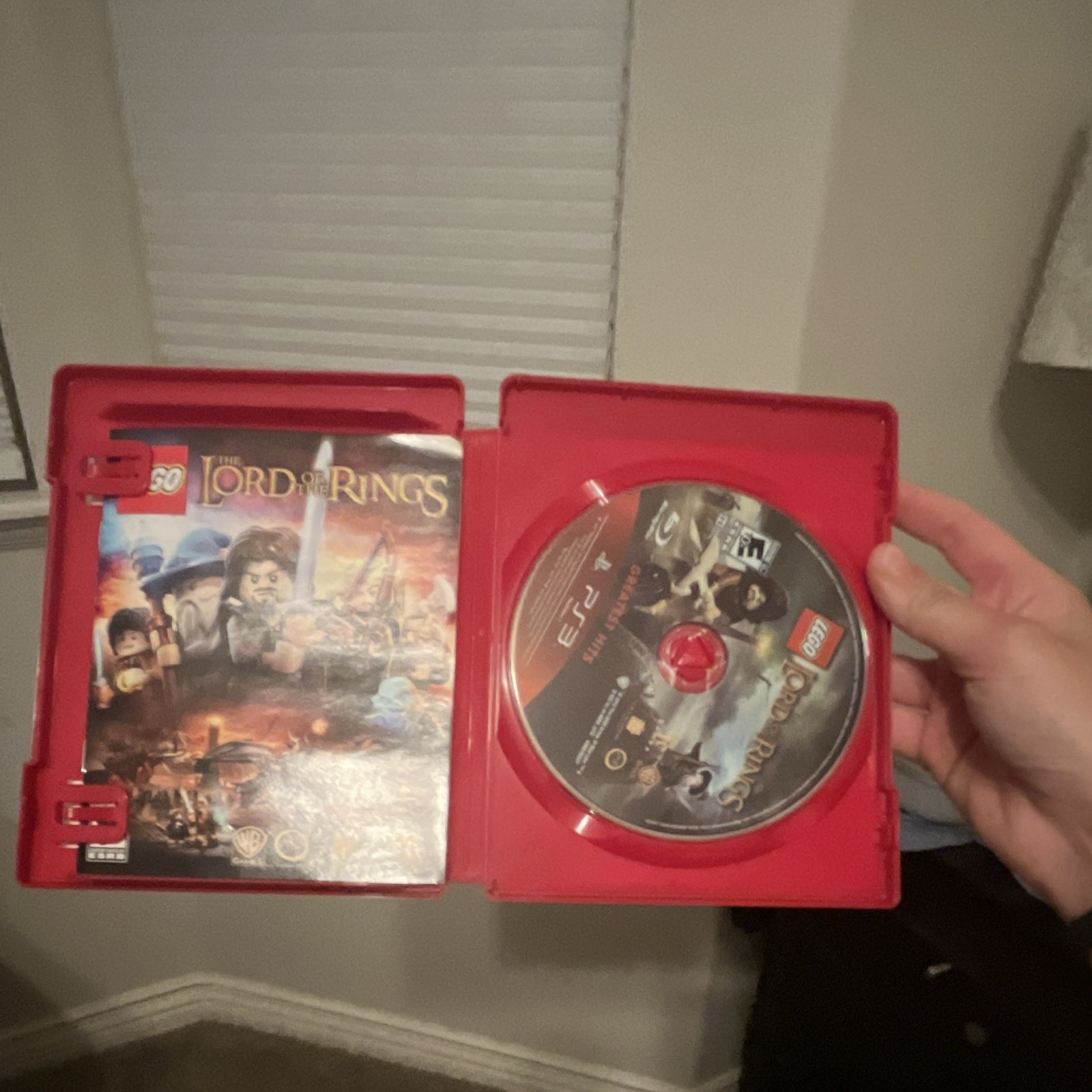 LEGO The Lord of the Rings Greatest Hits PS3 Manual Included NTSC-U/C E10+ 2012