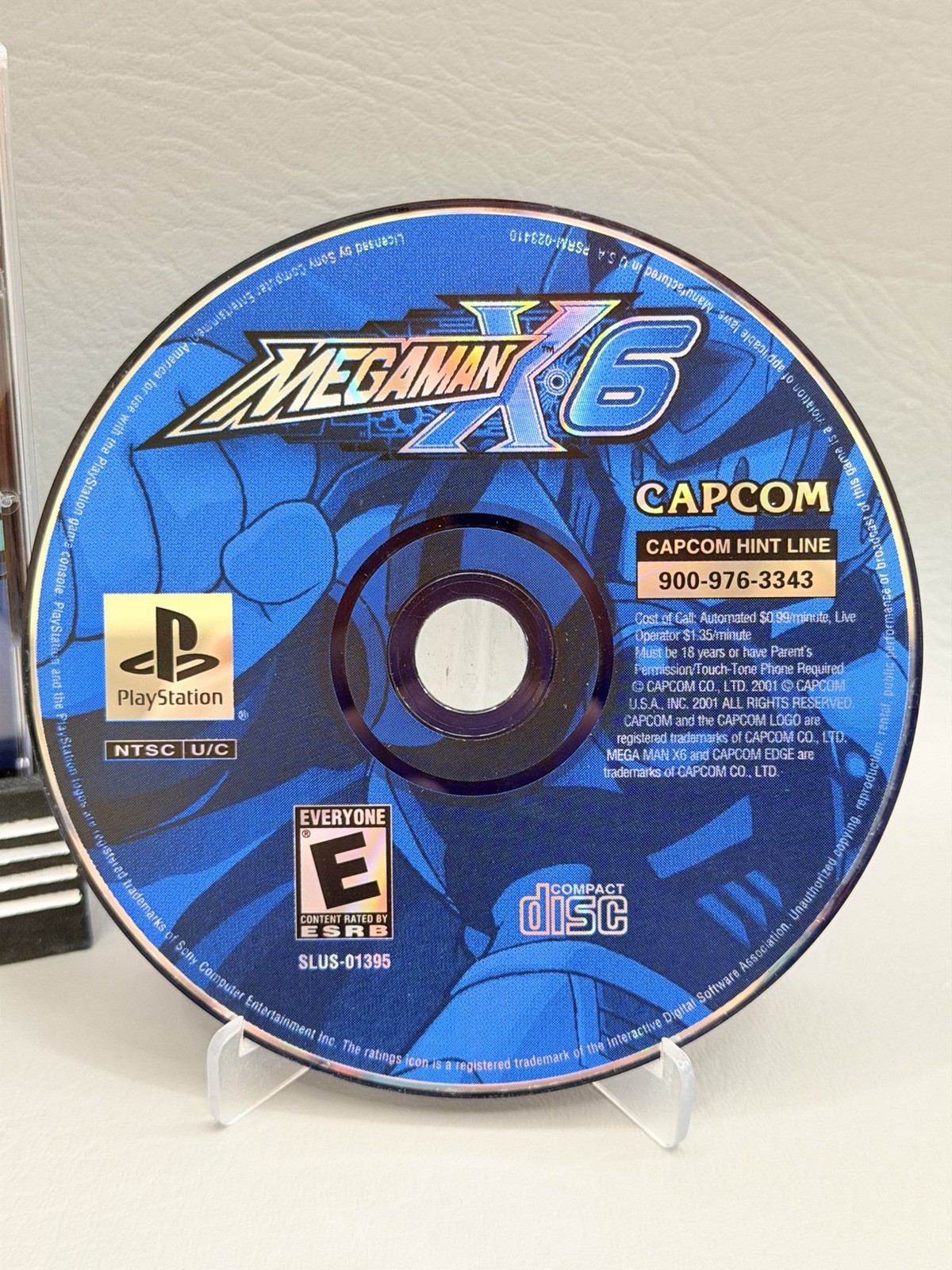 Mega Man X6 (Sony PlayStation 1, 2001) CIB – Very Good Condition