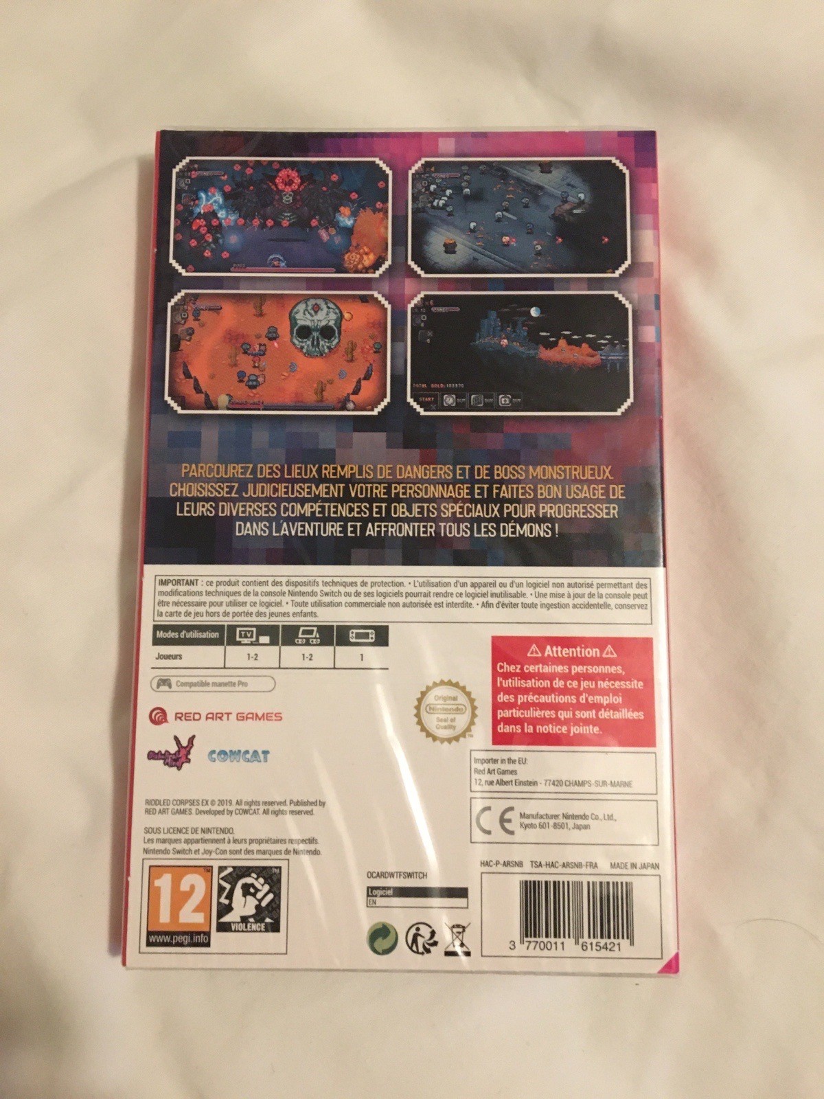 Riddled Corpses EX (Red Art Games) – Nintendo Switch (SEALED NEW)