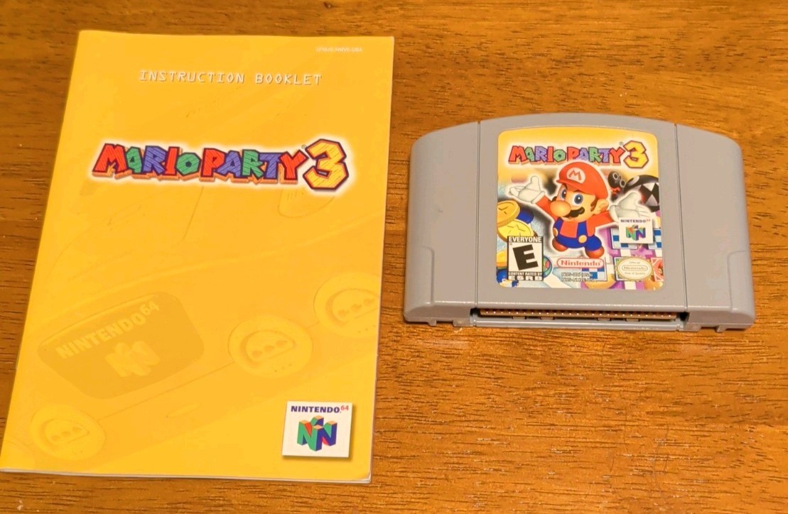 Mario Party 3 – Nintendo 64 N64 – Includes Instructions!