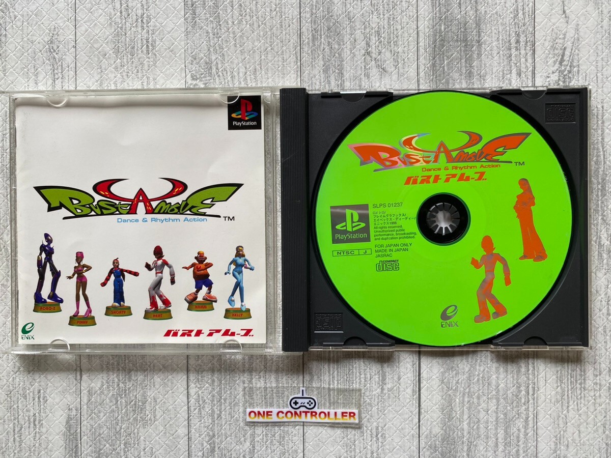 SONY PS 1 2 Bust A Move & PaRappa the Rapper dance summit Dog of Bay Aqua Kids