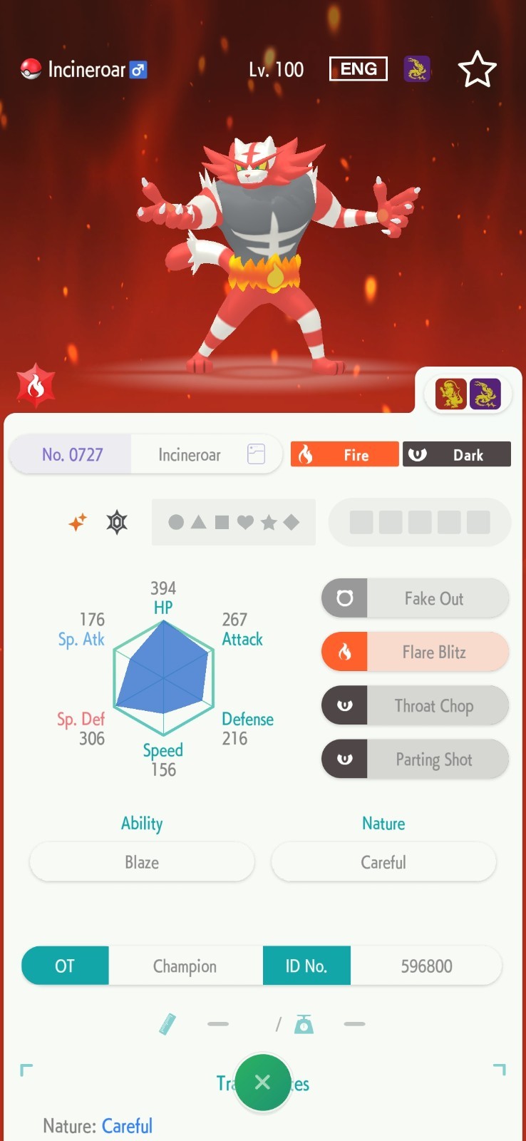 Pokémon Champions | Battle Ready 6IV | Shiny /Non-Shiny | Home Mobile GTS TRADE