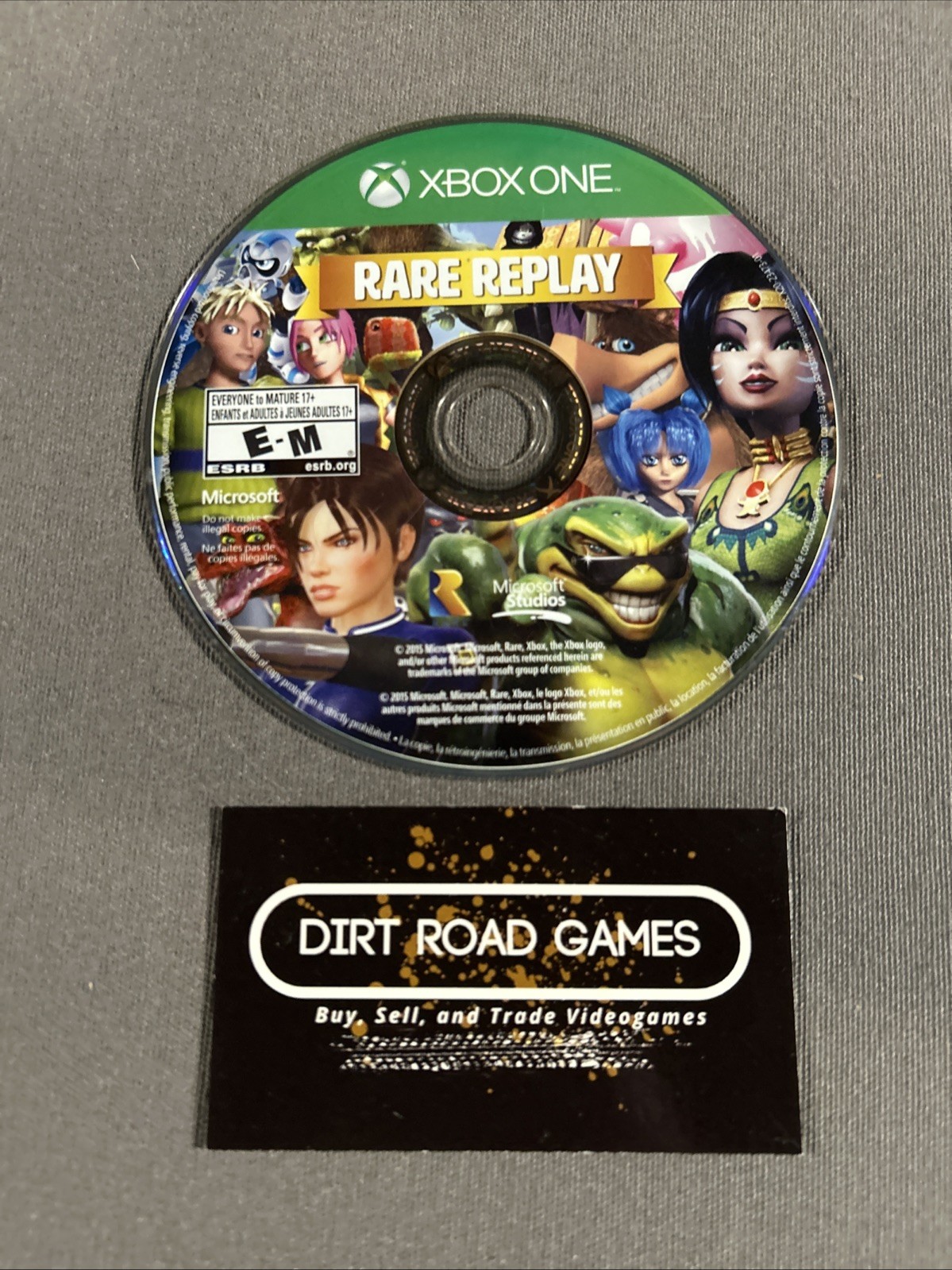 Xbox One Game Rare Replay XB1 Disc Only Banjo Kazooie Tooie Conker Bad Fur Day