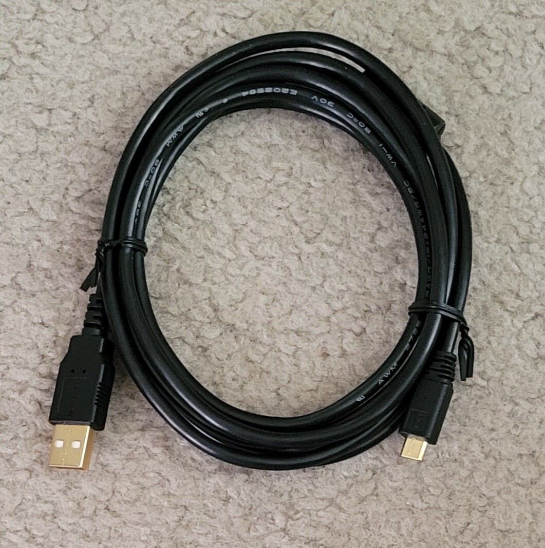 6 FT USB Controller Charging Cable Cord 2.0 Playstation 4 PS4