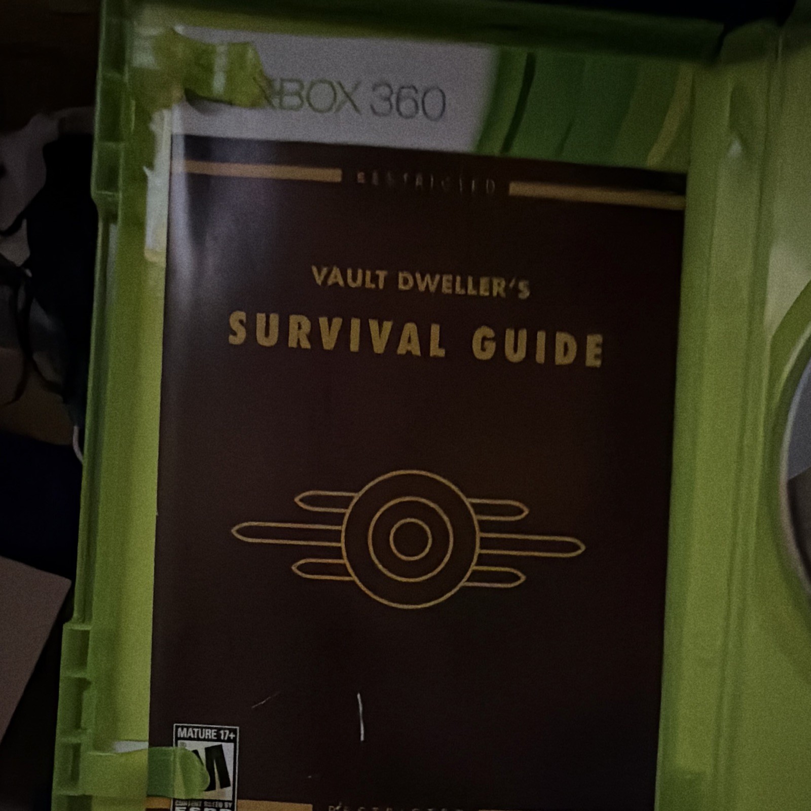 Bethesda Fallout 3: Game of the Year Edition (Xbox 360, 2008) w/ Manual M
