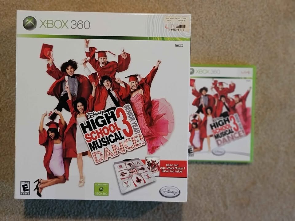 High School Musical 3 Senior Year Bundle with Mat – Microsoft Xbox 360