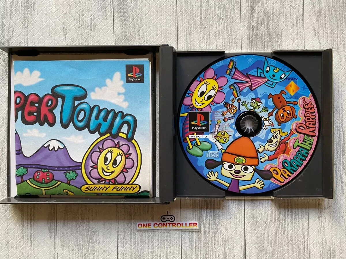 SONY PS 1 2 Bust A Move & PaRappa the Rapper dance summit Dog of Bay Aqua Kids