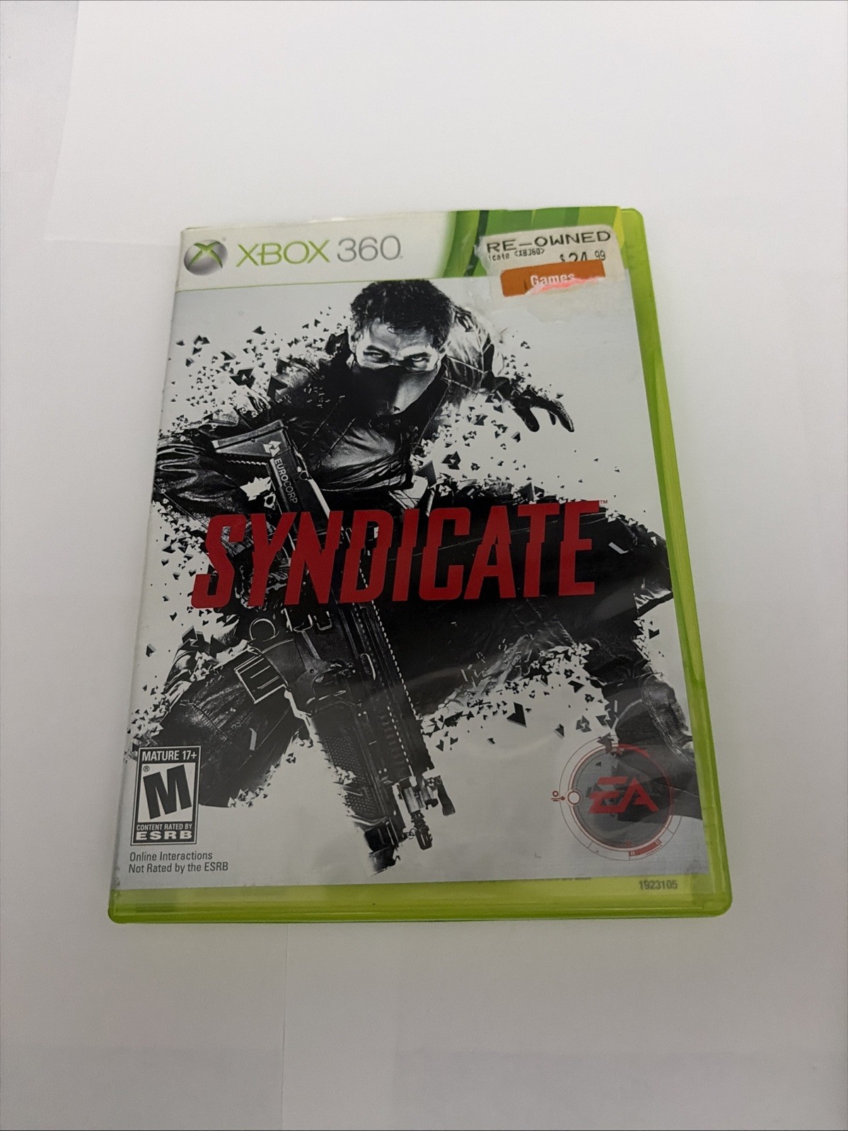 Syndicate (Microsoft Xbox 360, 2012) Tested Working – No Manual