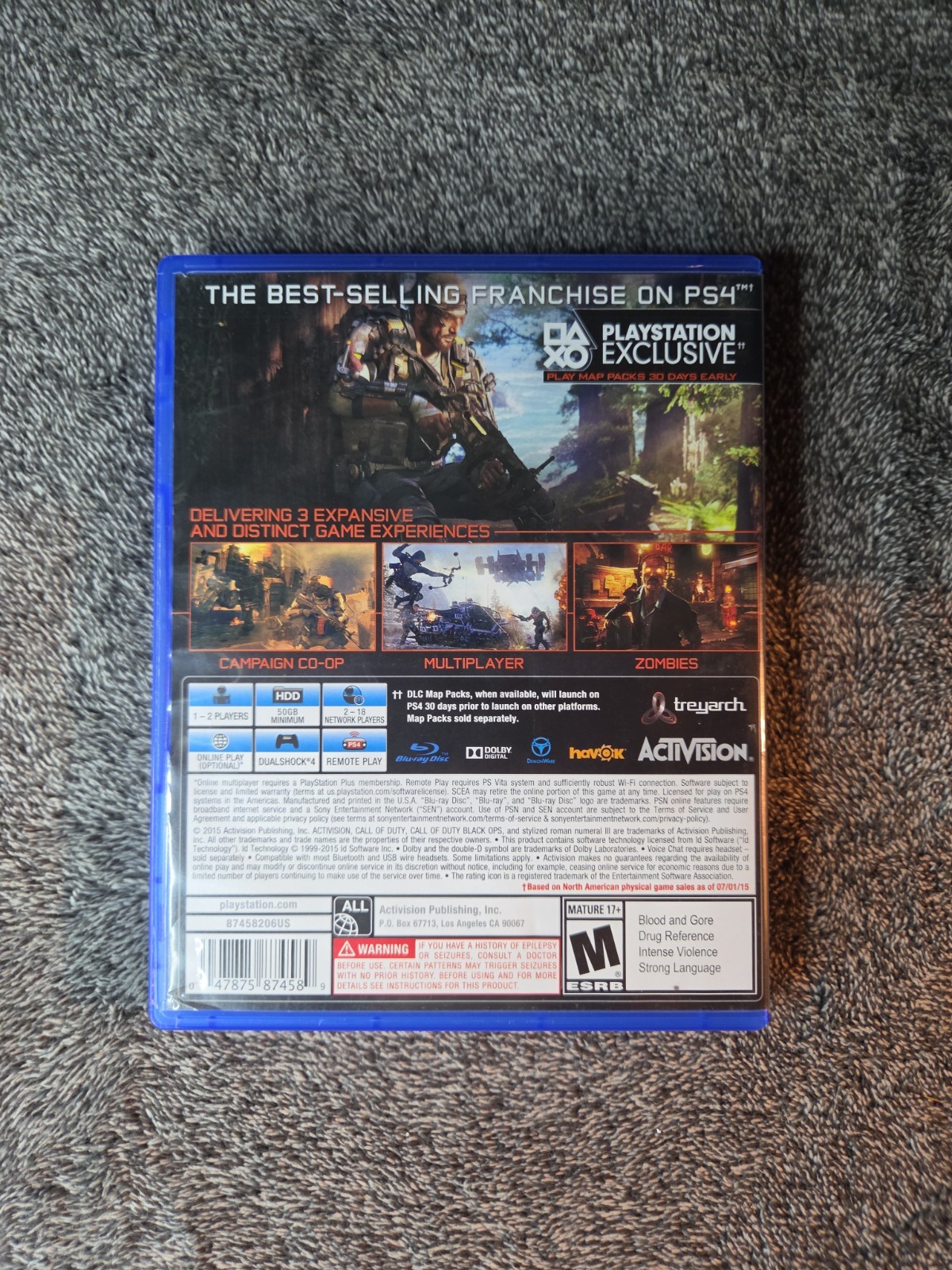 Call of Duty Black Ops III – Zombie Chronicles Edition for Sony Playstation 4