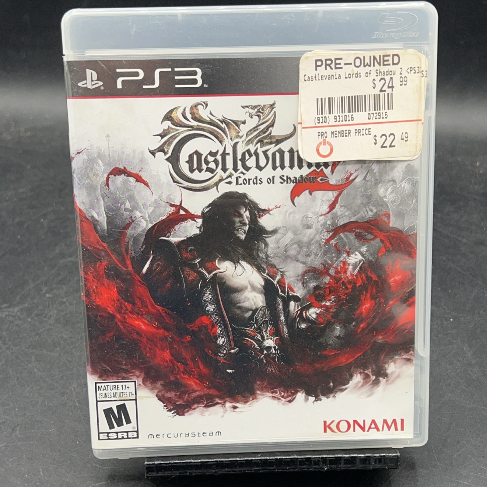 Konami Castlevania Lords of Shadow 2 PS3 Action Adventure Game 2014 M