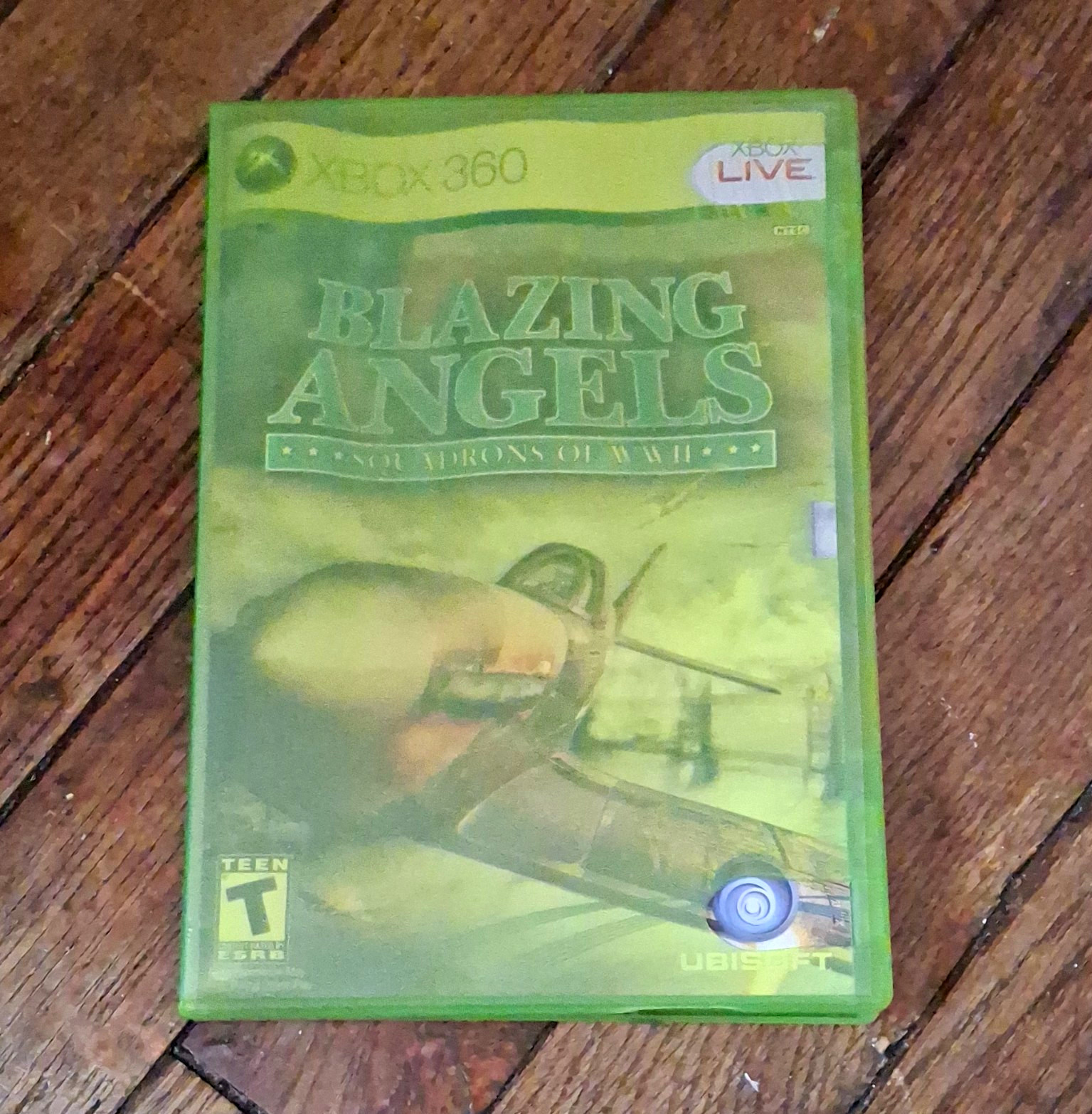 Ubisoft Blazing Angels: Squadrons of WWII T-Teen Simulation Xbox 360 Manual