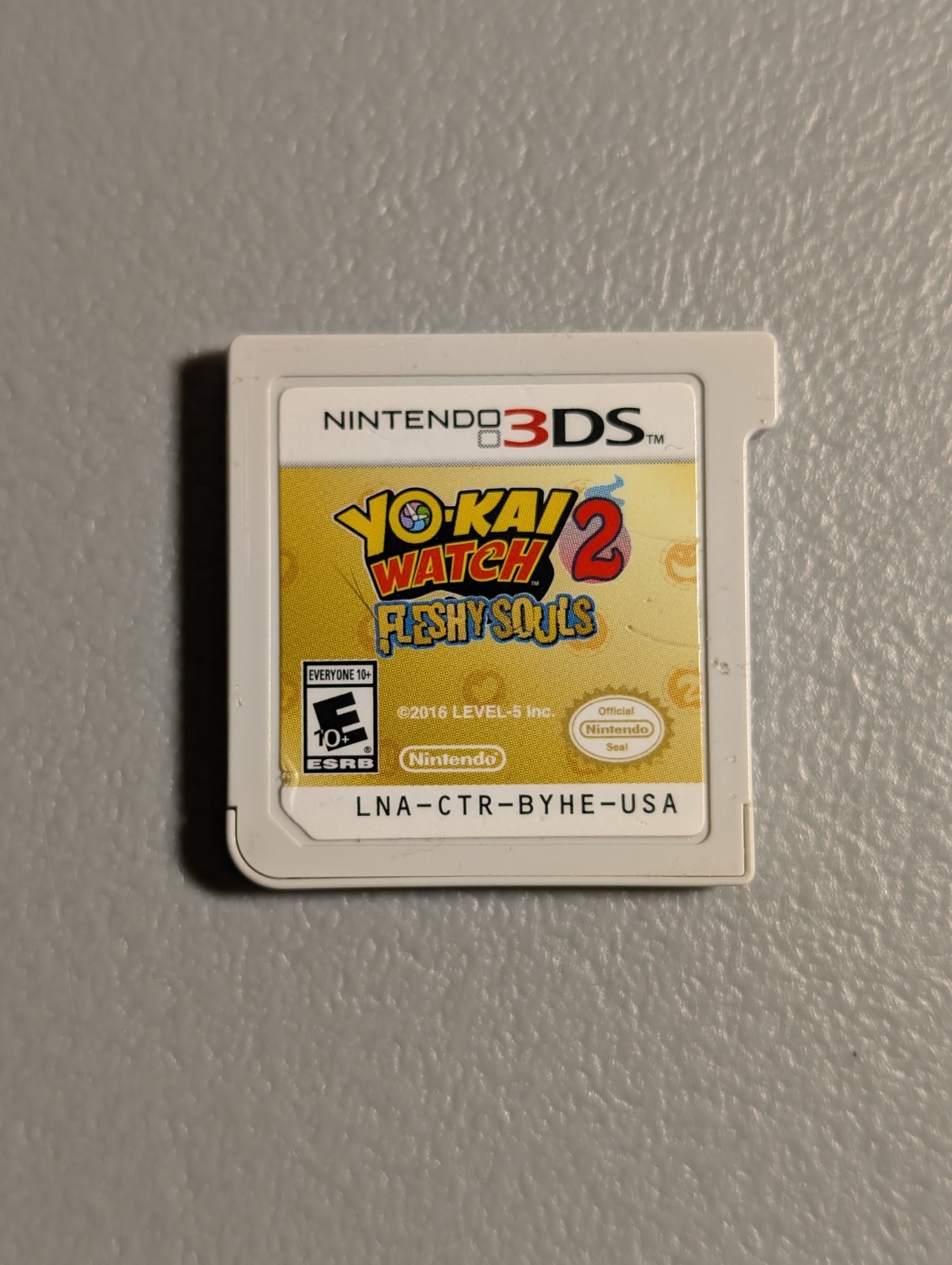 Yo-Kai Watch 2: Fleshy Souls (Nintendo 3DS, 2016) Acceptable Condition