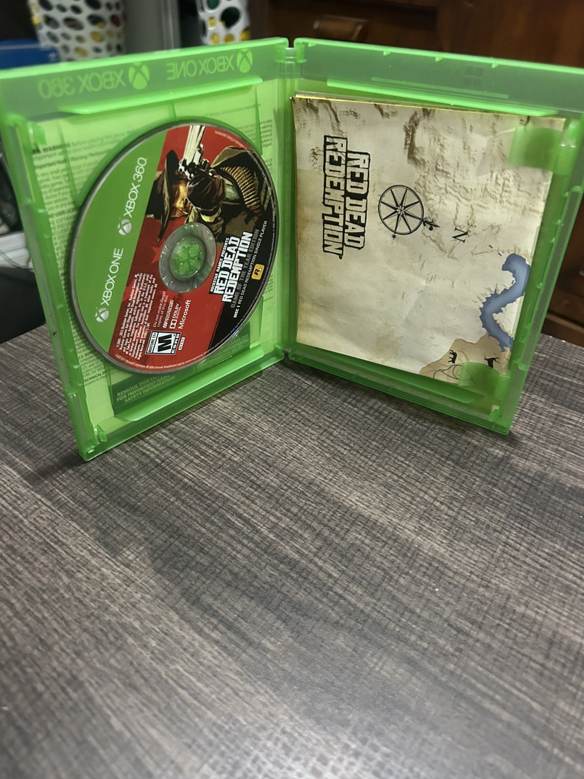 Red Dead Redemption Xbox One/360 Undead Nightmare GOTY Edition 2 Disc UNTESTED