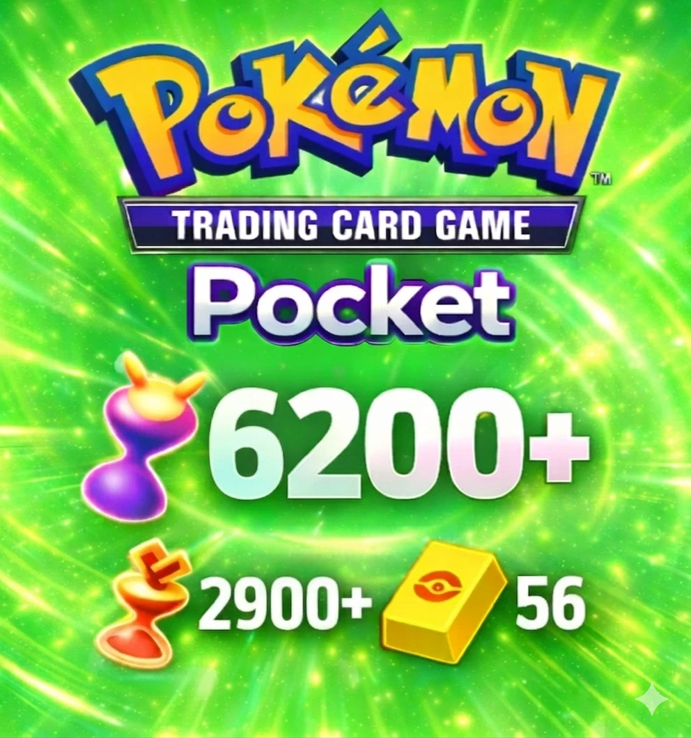 Pokemon TCG Pocket – Acc have 6200+ Pack Hourglass