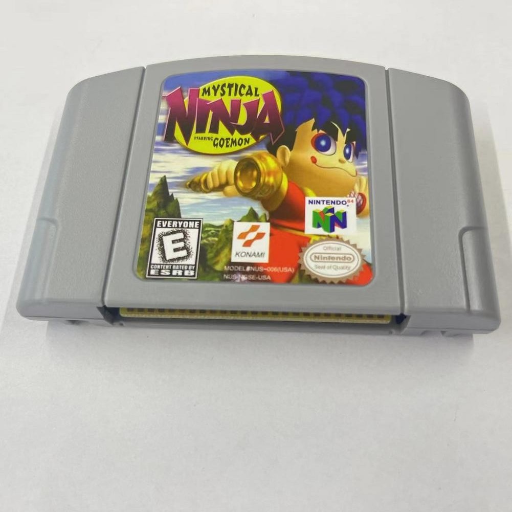 Mystical Ninja Starring Goemon – Nintendo 64 (N64) Near mint Hard to find