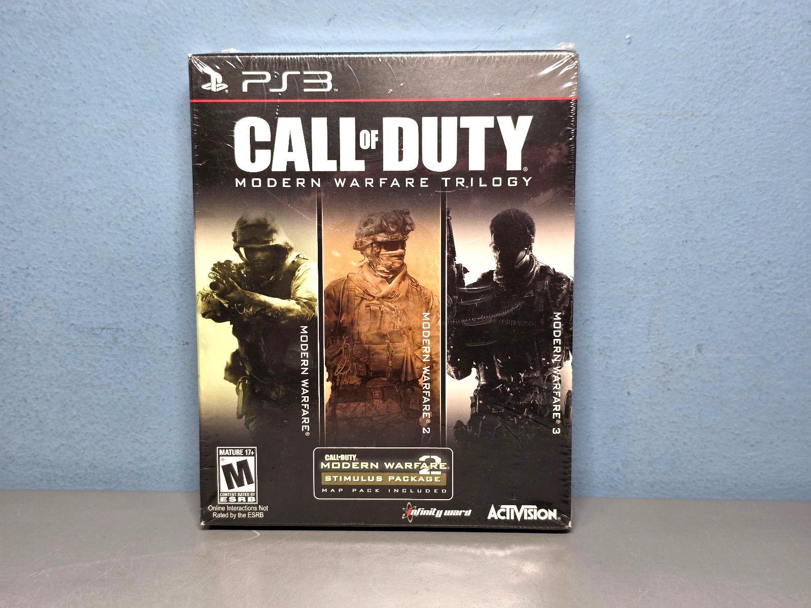 Call of Duty Modern Warfare Trilogy PS3 by Activision ESRB:M New & Sealed