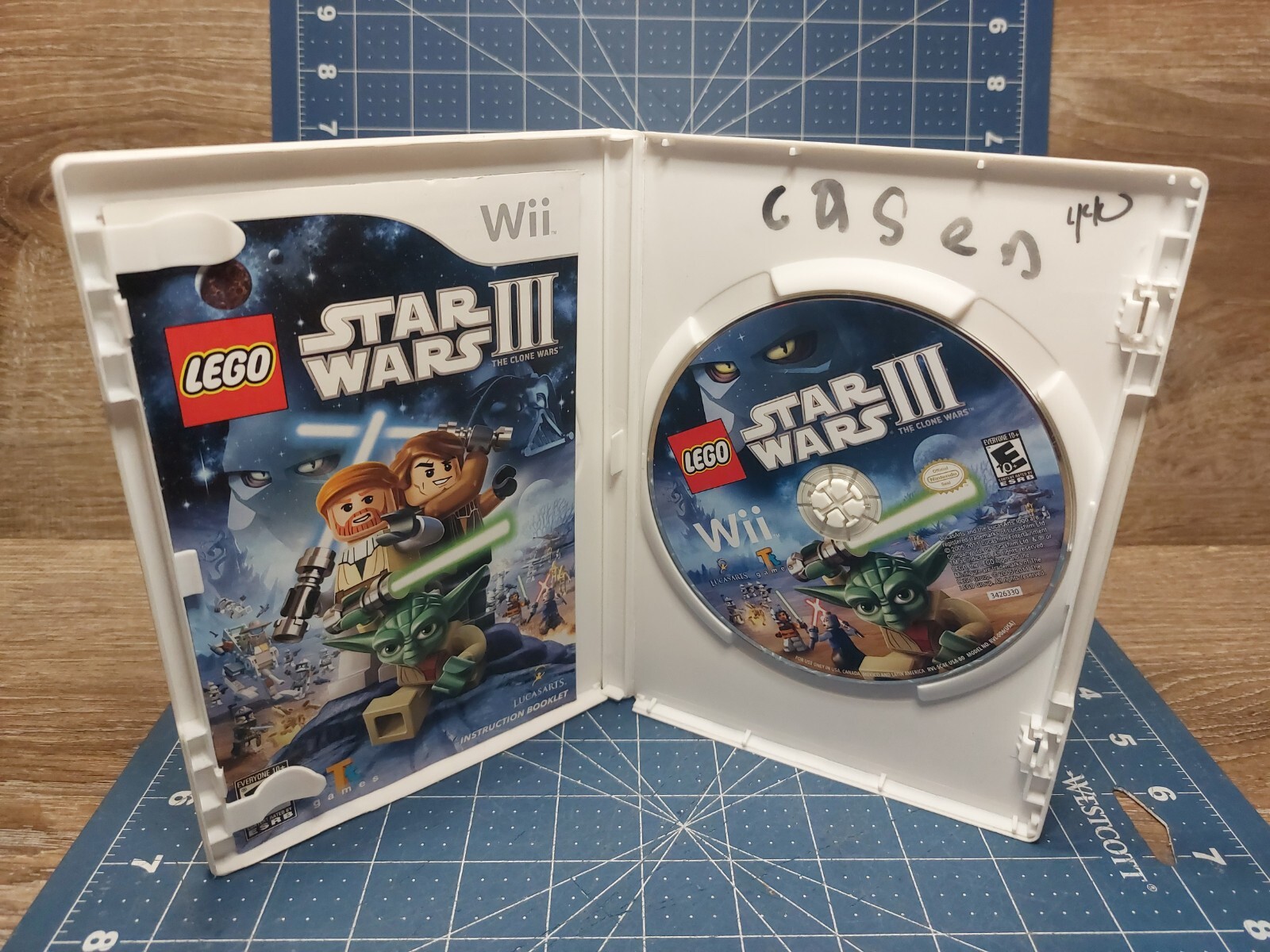 Lego Star Wars III: The Clone Wars (Nintendo Wii, 2011) Pre-Owned USED Condition