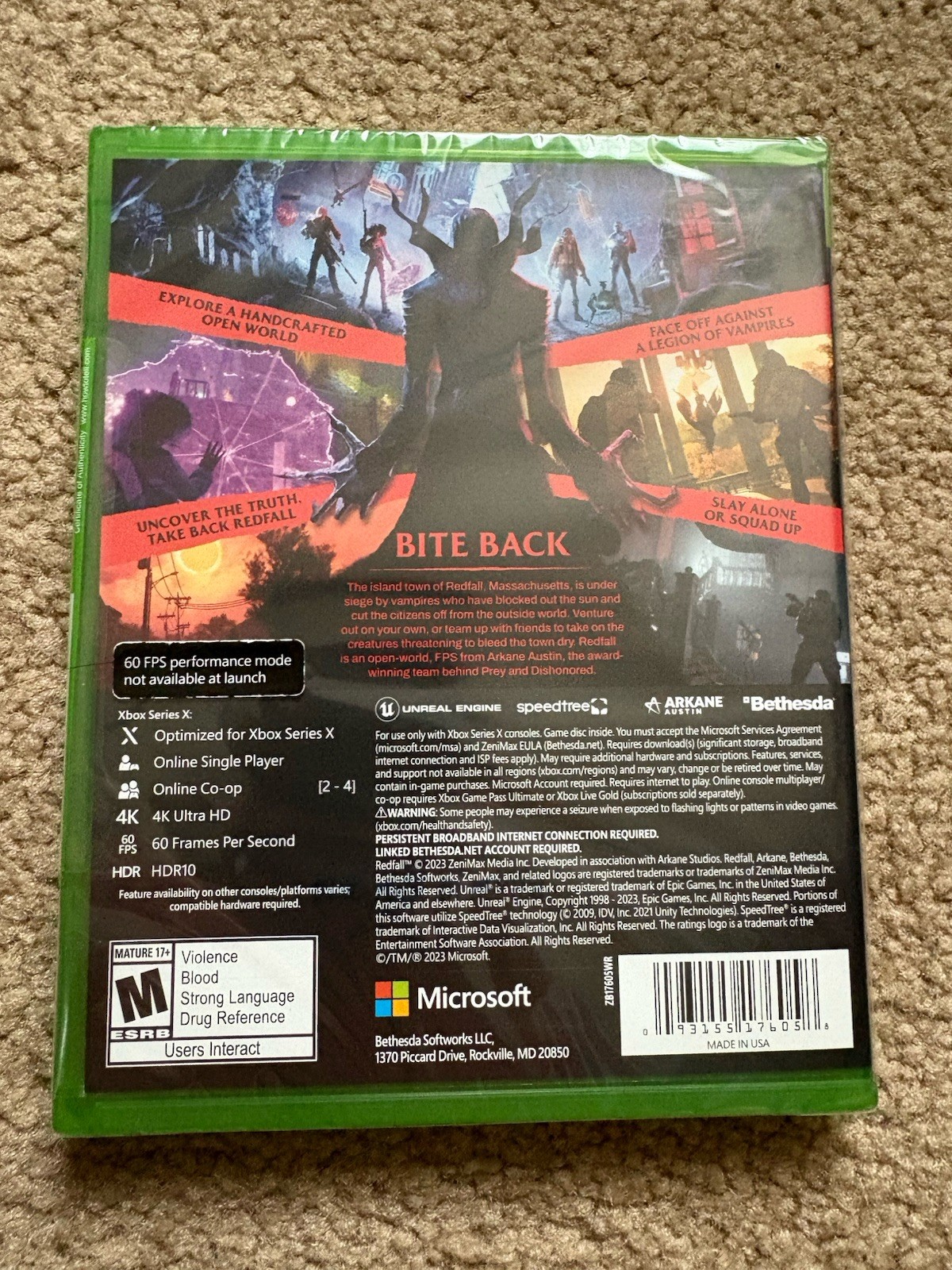Bethesda Redfall: Standard Edition (Xbox Series X) Brand New Factory Sealed