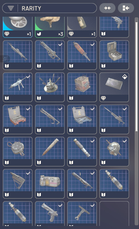 Arc Raiders blueprints Aphelion bp and others
