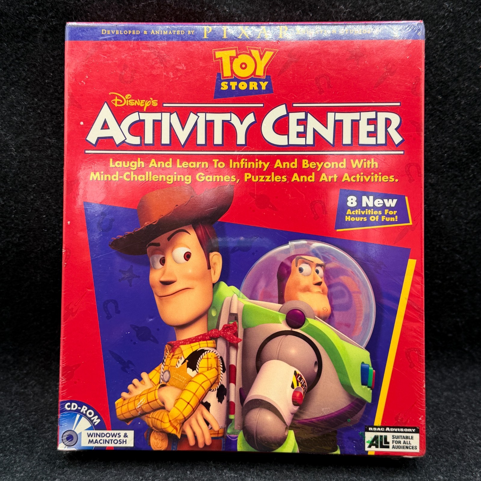 Disney’s Toy Story Activity Center (Windows/Mac, 1996) Big Box Brand New