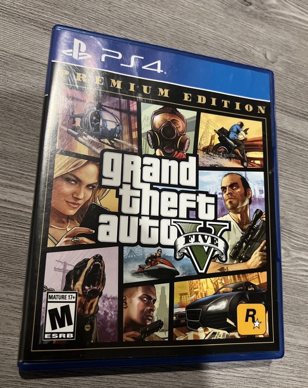 PS4/PlayStation 5 GTA 5 Grand Theft Auto 5 Premium Edition – Tested – FREE SHIP!