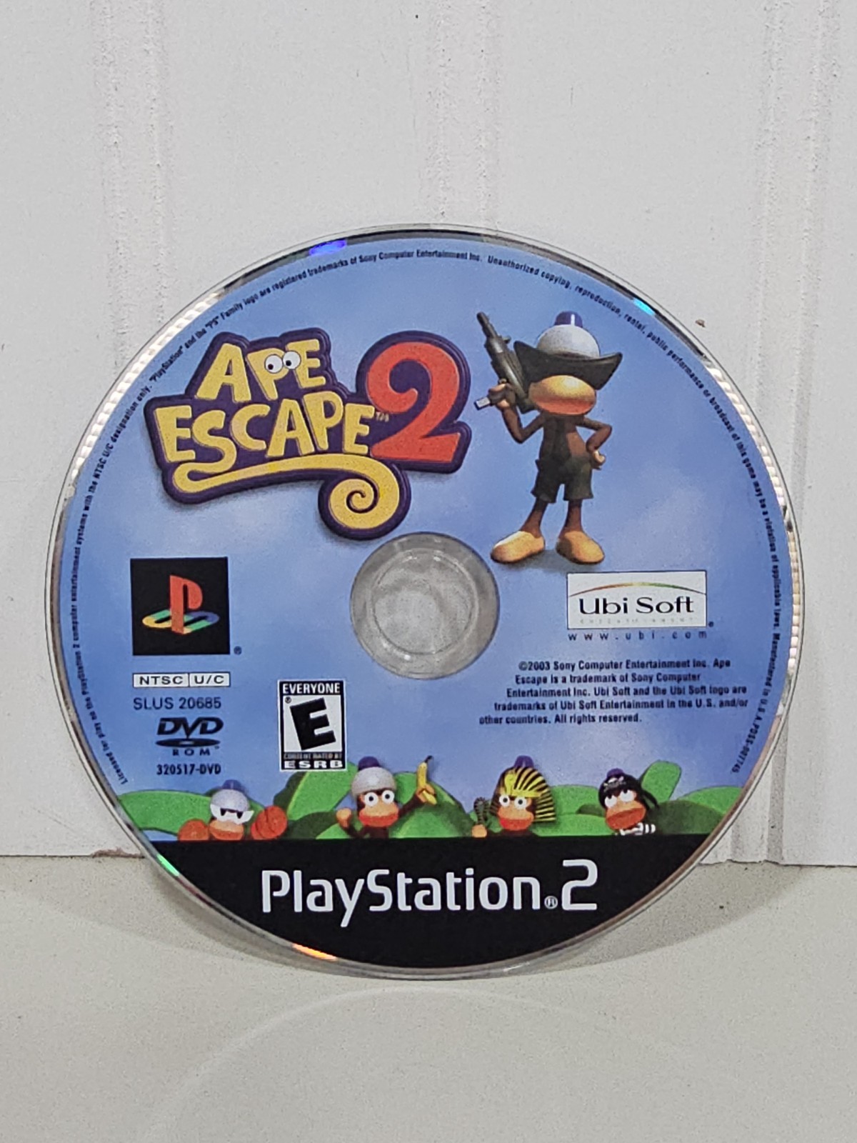 Ape Escape 2 (PlayStation 2) Disc Only Tested Working Good Clean
