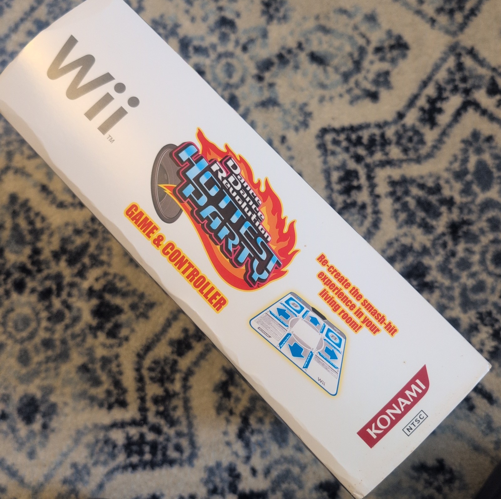 Dance Dance Revolution Hottest Party Nintendo Wii Bundle with Dance Pad Mat