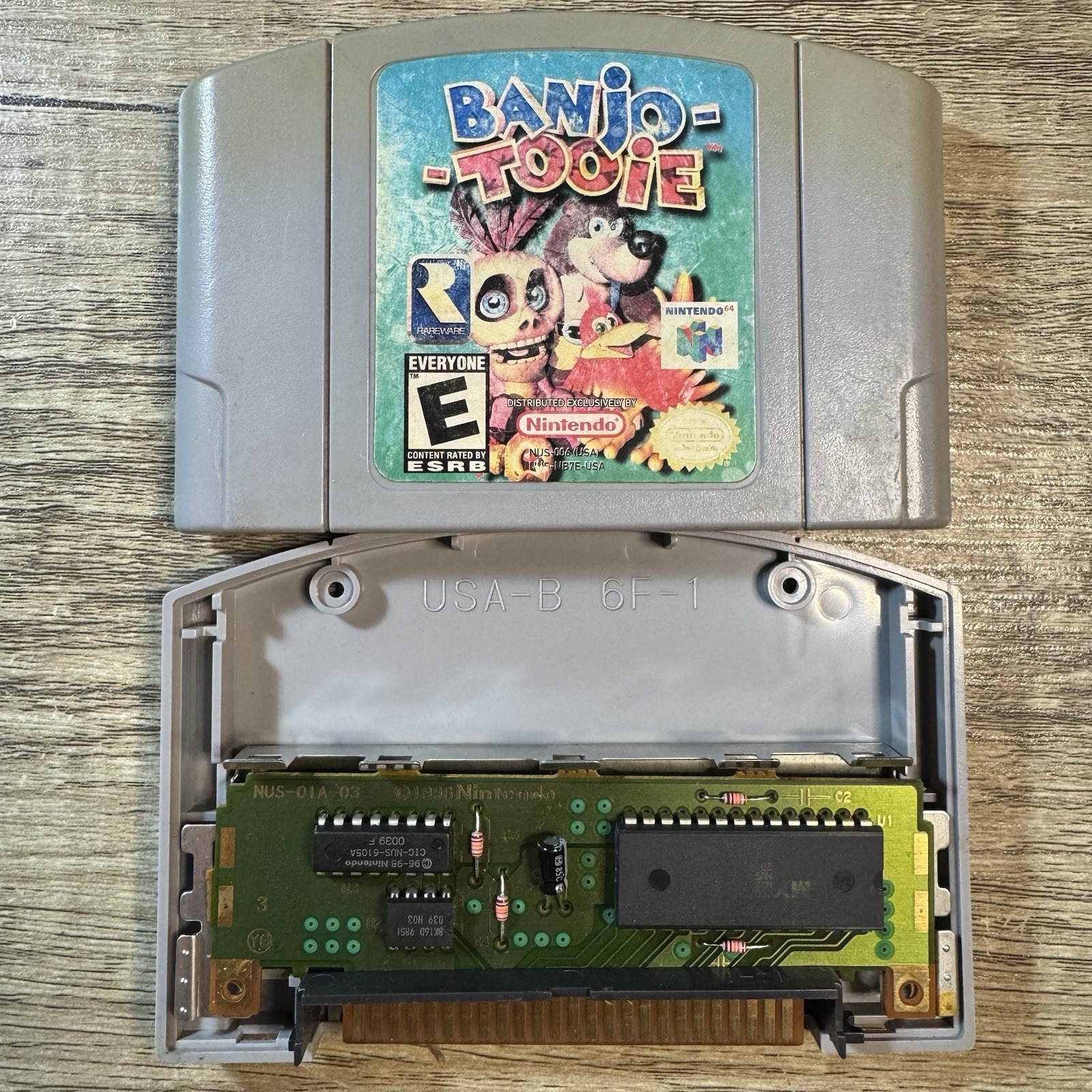 Banjo-Tooie N64 Authentic Nintendo 64 Tested OEM Cleaned Good Condition
