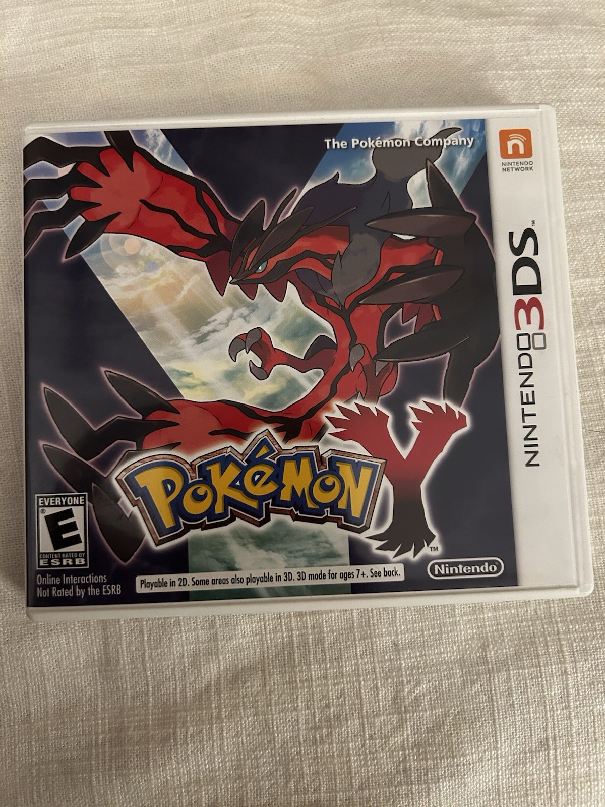 Pokemon Y (Nintendo 3DS, 2013)