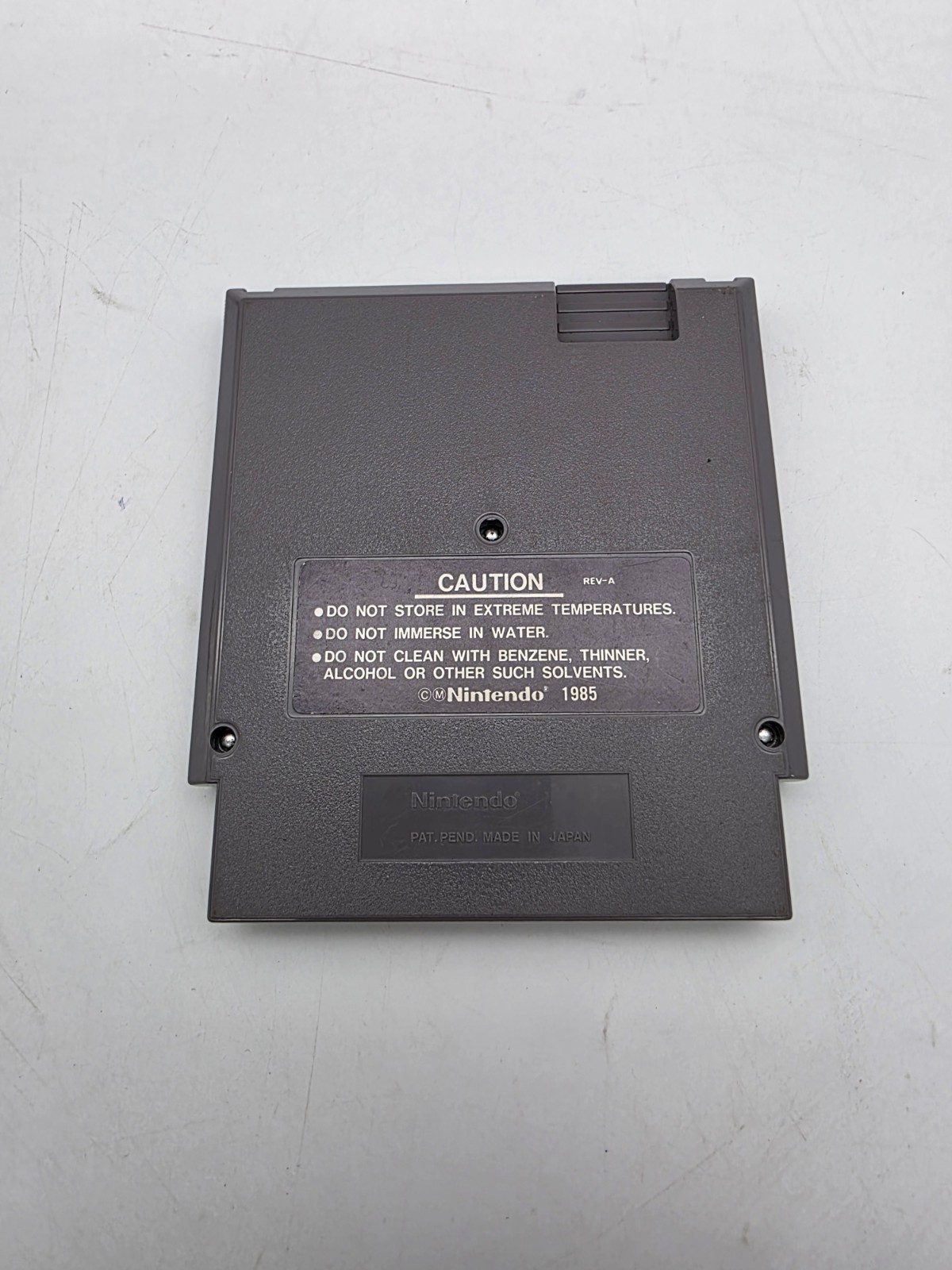 Super Mario Bros 3 (Nintendo NES, 1990) Damged sticker