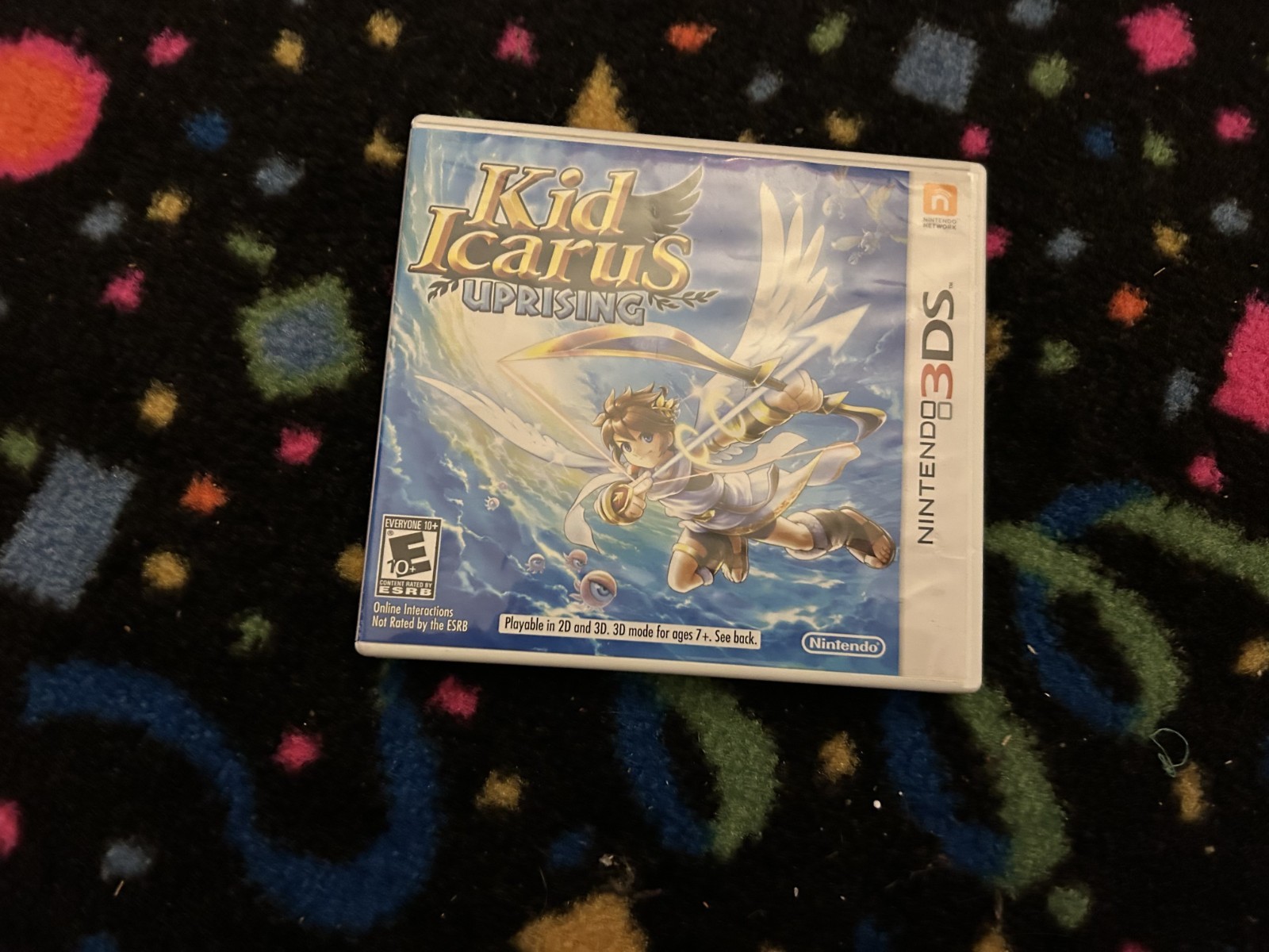 Kid Icarus: Uprising (Nintendo 3DS, 2012) CIB, tested/works, comes with cards!