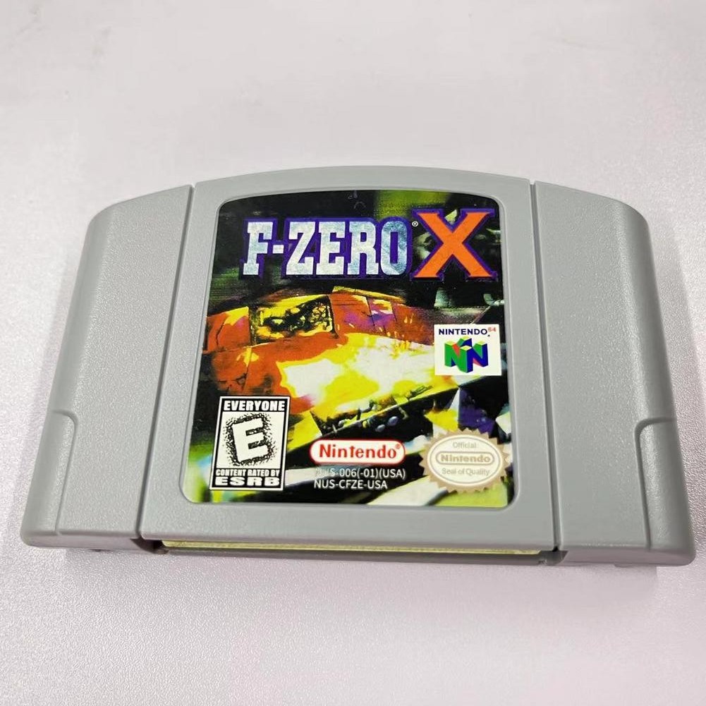 F-Zero X – Nintendo 64 (N64) Collector’s item Mint condition Tested and working